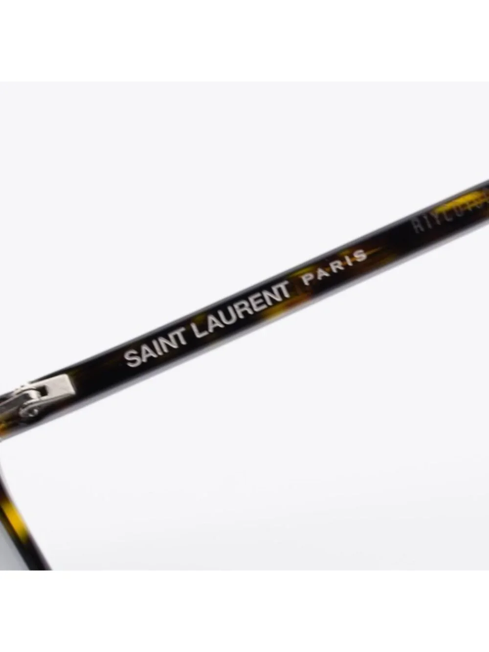 Saint Laurent SL476 004 Sunglasses Havana Aviator Frame, Grey Lenses